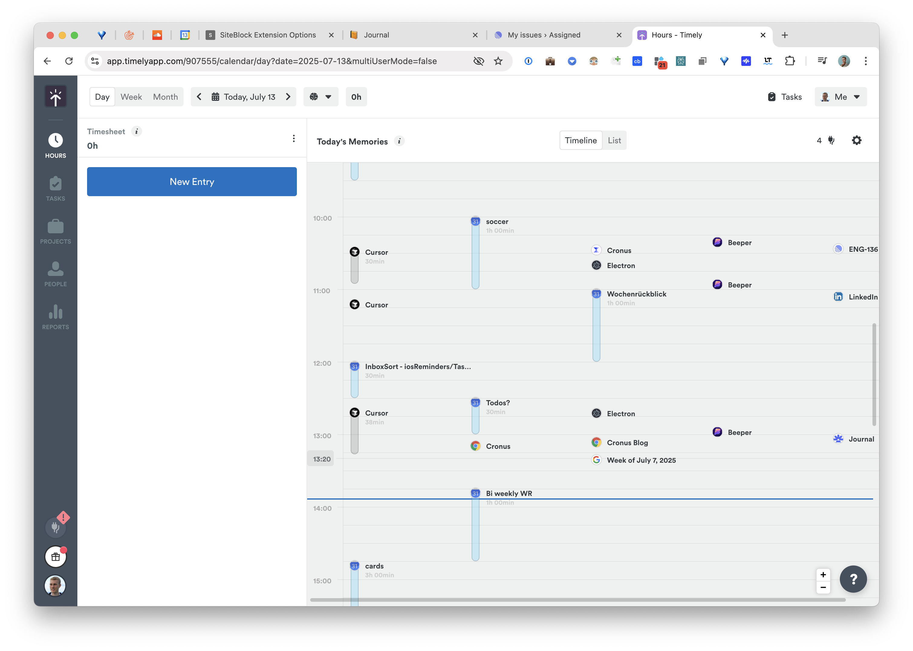 Timely Interface